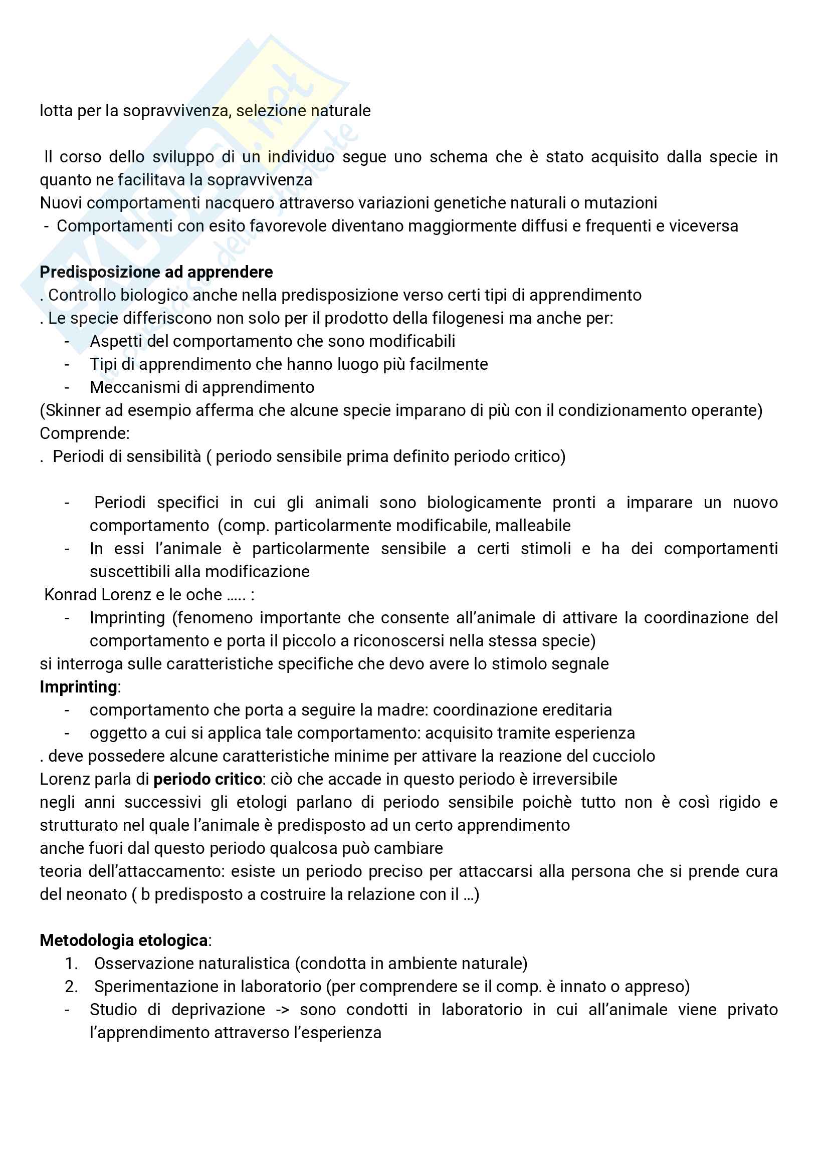 Appunti Psicologia dello sviluppo 2 Pag. 6