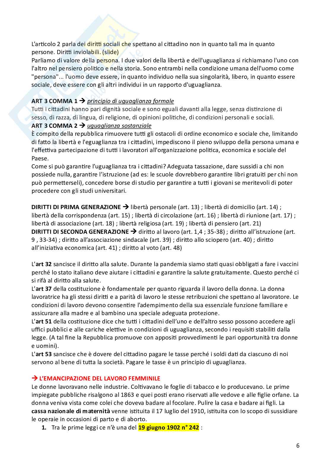 Riassunto esame Diritto del lavoro, Prof. Ballistreri Maurizio, libro consigliato Compendio di diritto del lavoro , Riva Pag. 6