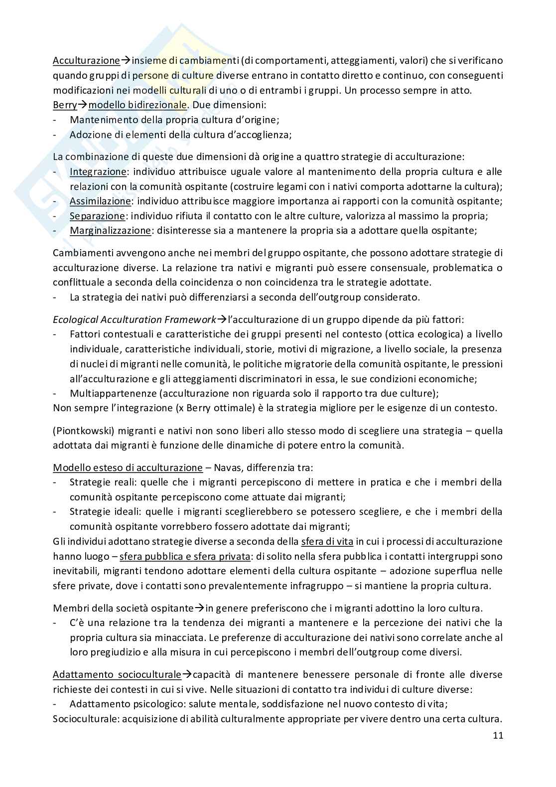 Riassunto esame Metodi di Intervento in Psicologia di Comunità, prof De Piccoli, libro consigliato Psicologia di comunità. Vol. 2: Metodologia, ricerca e intervento Pag. 11