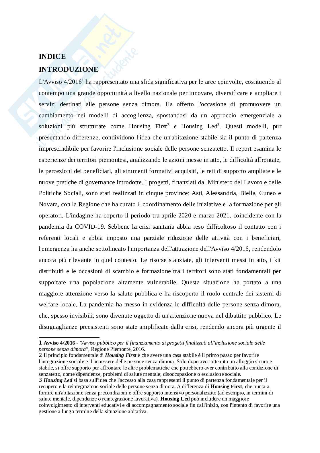 Relazione di programmazione dei servizi socioassistenziali Pag. 2