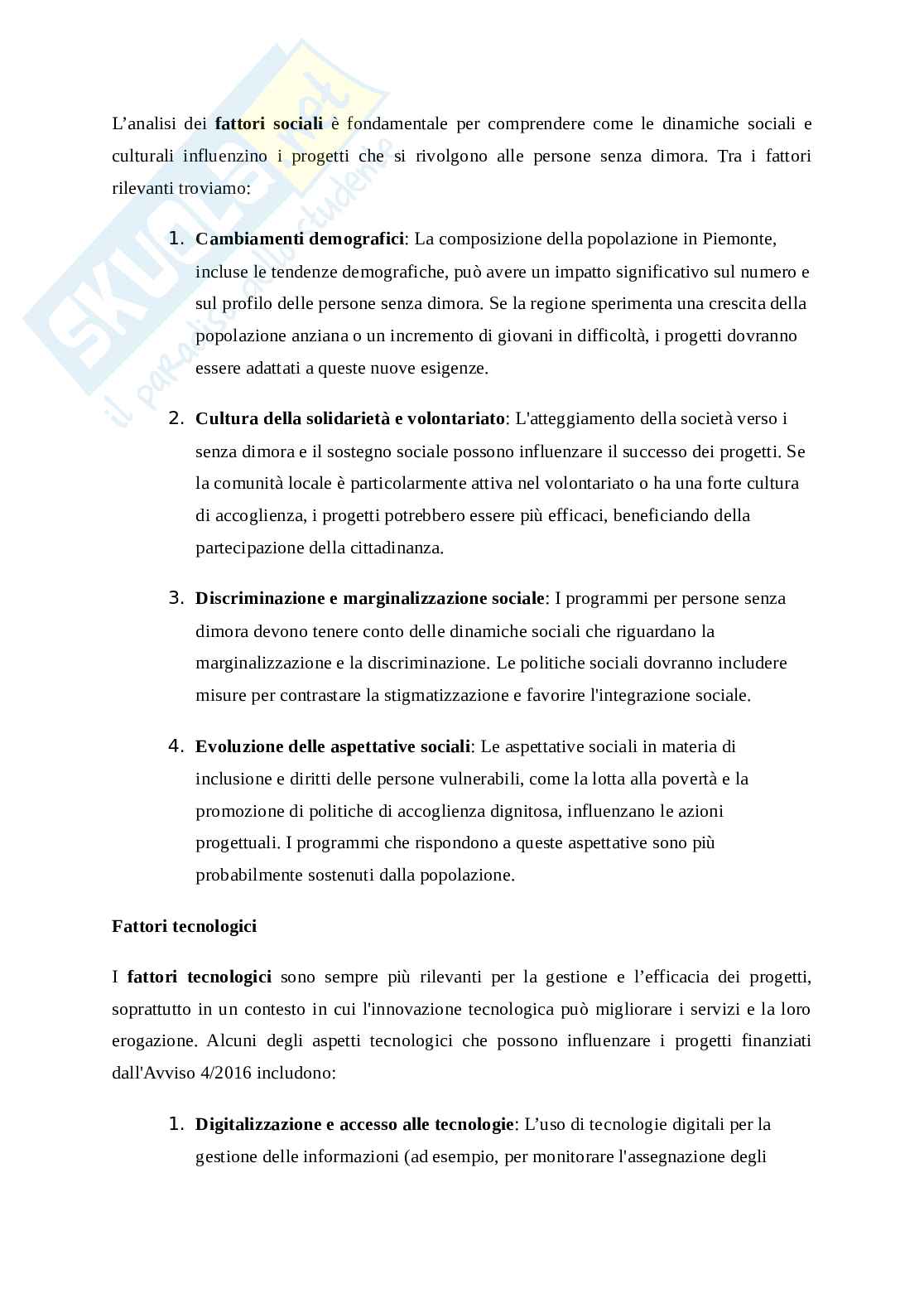 Relazione di programmazione dei servizi socioassistenziali Pag. 6