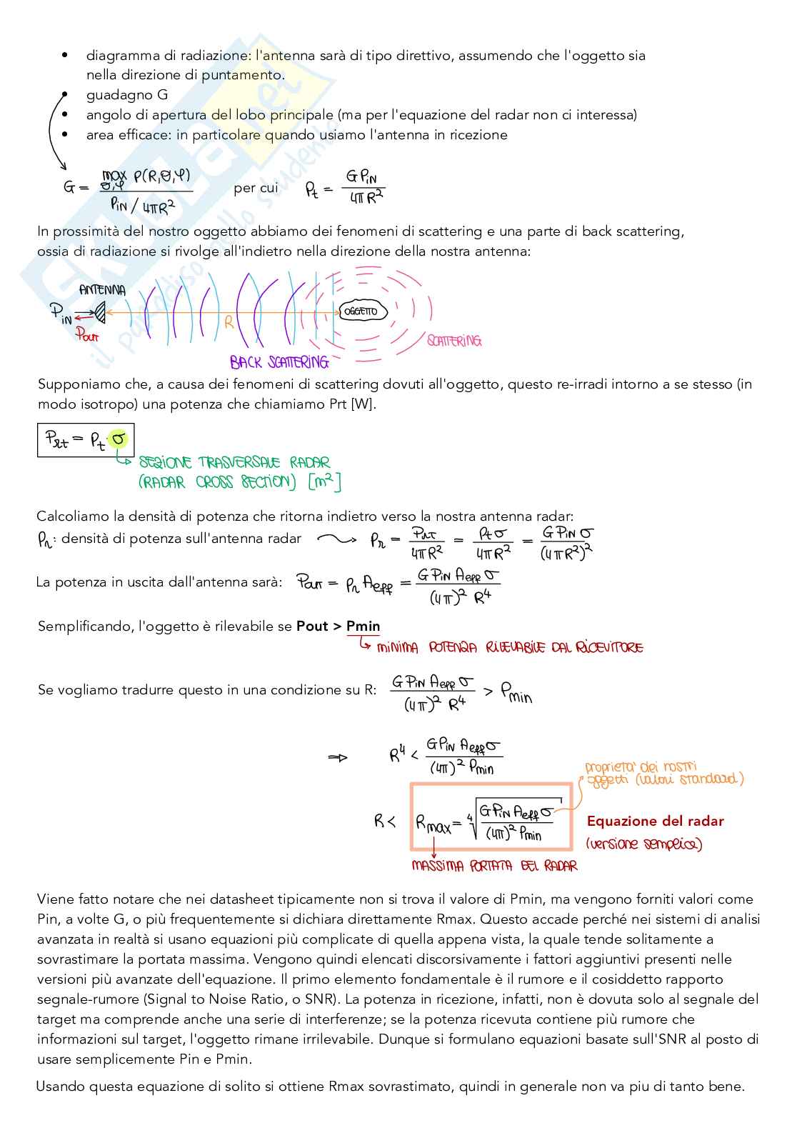 Appunti Emissione acustica ed elettromagnetica - Parte 3 Pag. 16