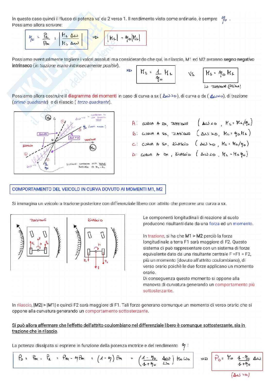 Meccanica del veicolo (Parte 1) Pag. 46