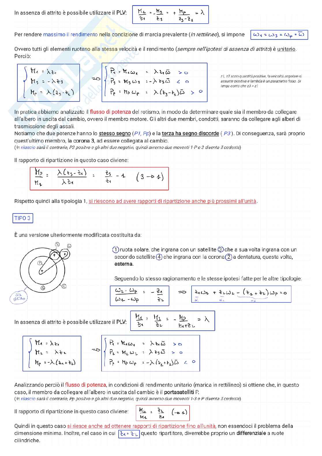 Meccanica del veicolo (Parte 1) Pag. 61