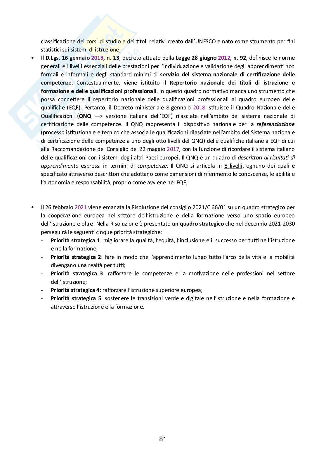 Riassunto esame Colloquio di psicologia clinica, Prof. Nocentini Annalaura, libro consigliato Manuale per la prova scritta del concorso scuola, Edises Pag. 81