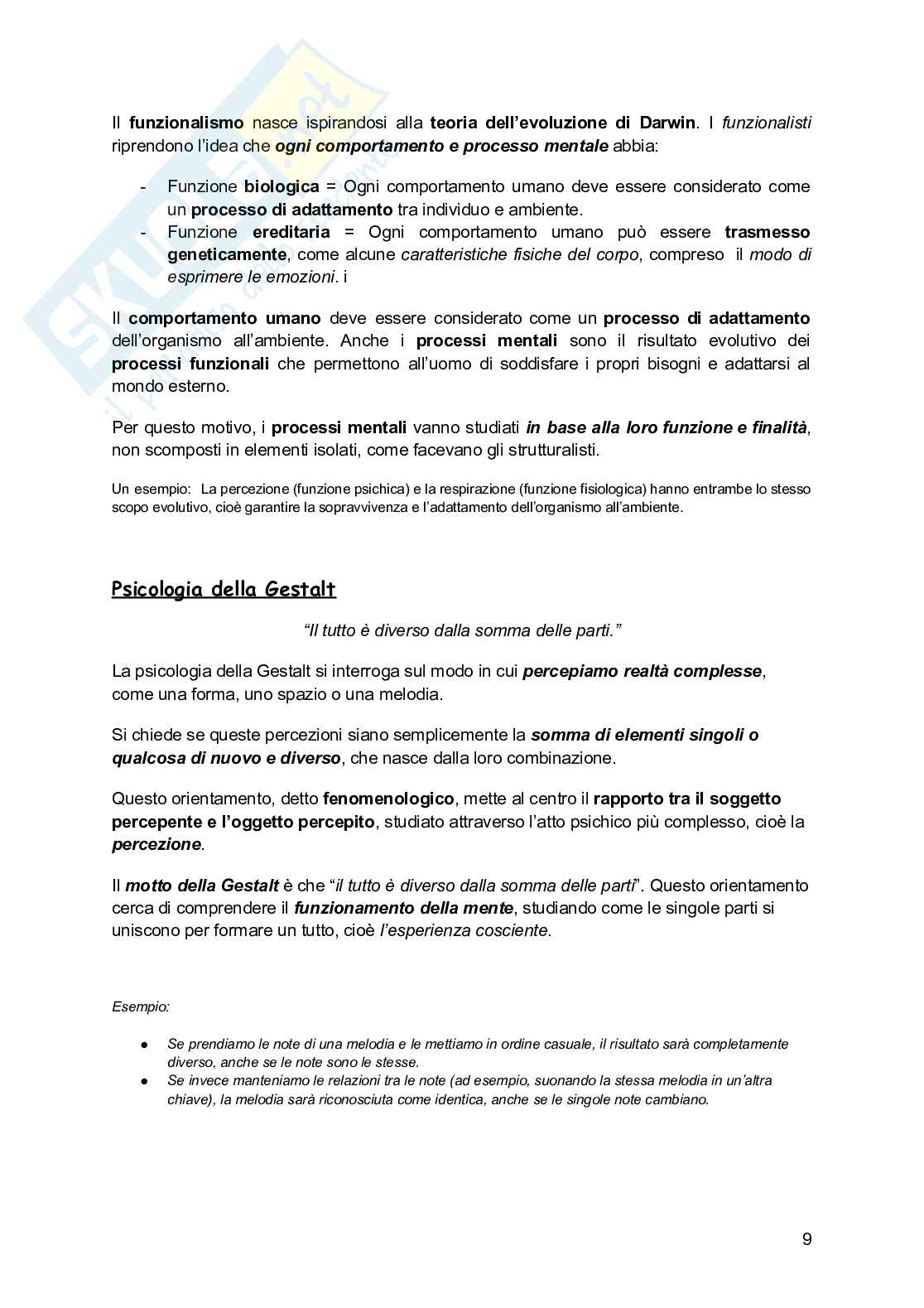 Riassunto esame Infermieristica medica, Prof. La Scala Agostino Ennio, libro consigliato Psicologia generale per le professioni medico-sanitarie, Bassi, Delle Fave Pag. 11