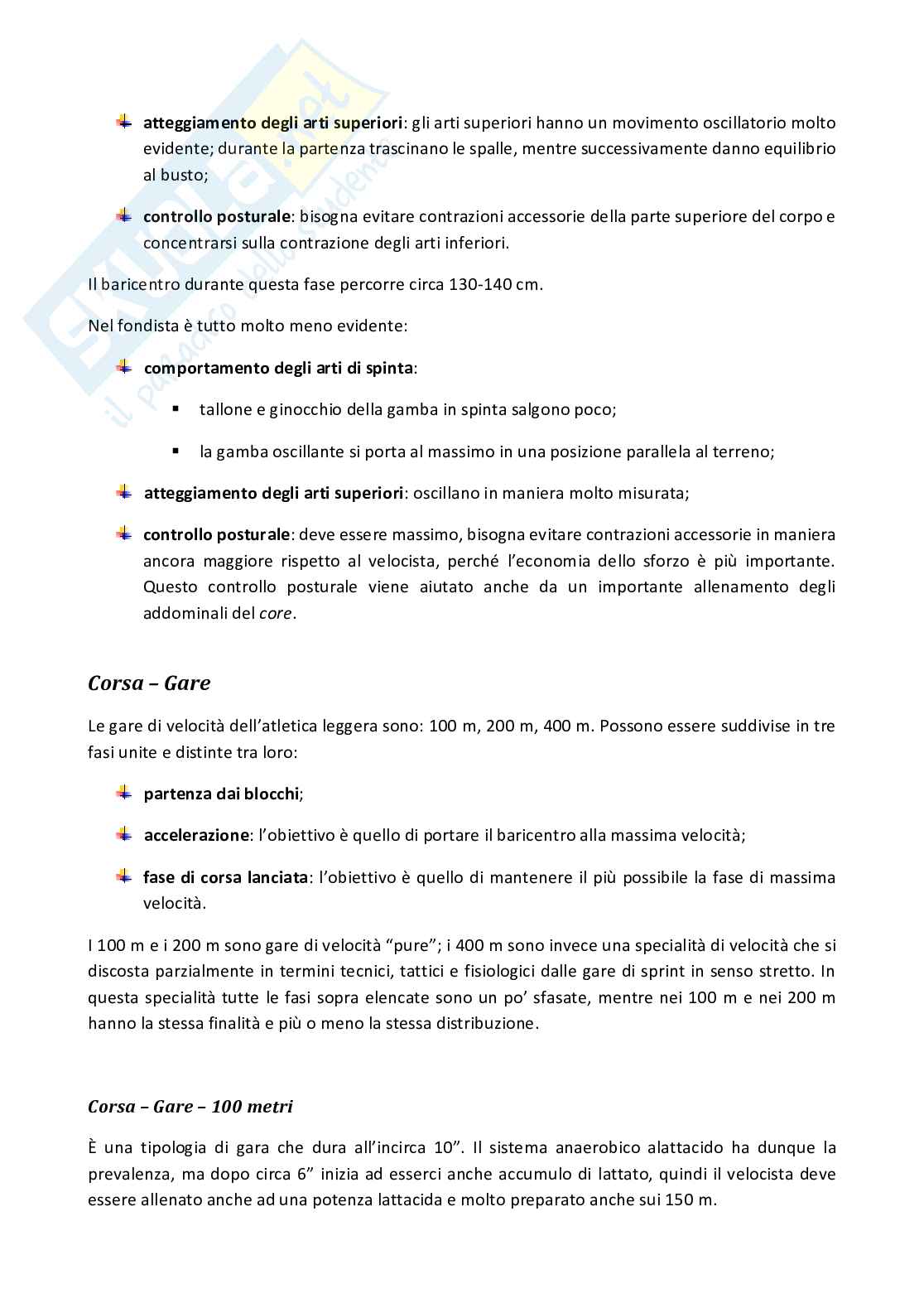 Teoria e didattica degli Sport individuali - riassunto Pag. 16