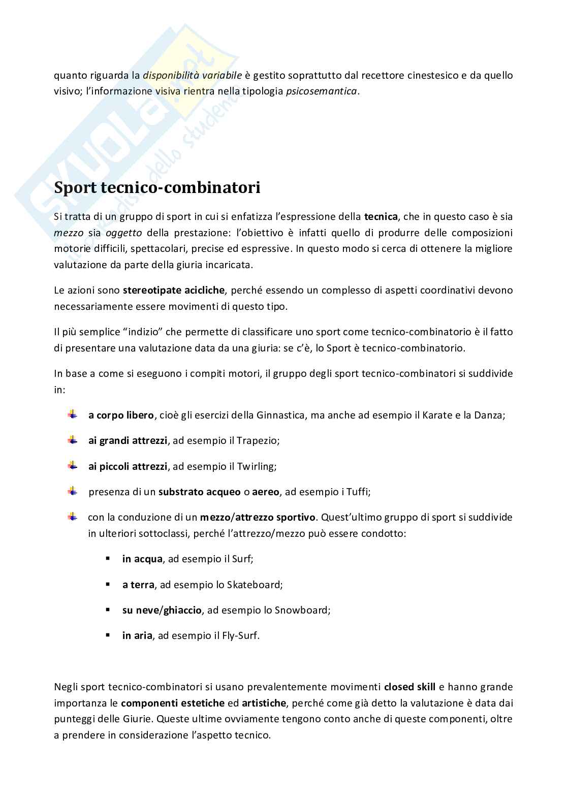Teoria e didattica degli Sport individuali - riassunto Pag. 81