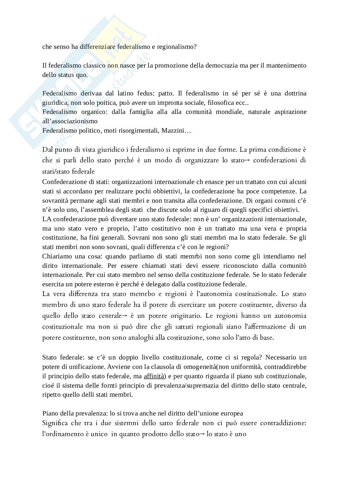 Appunti lezioni Diritto costituzionale comparato Pag. 11