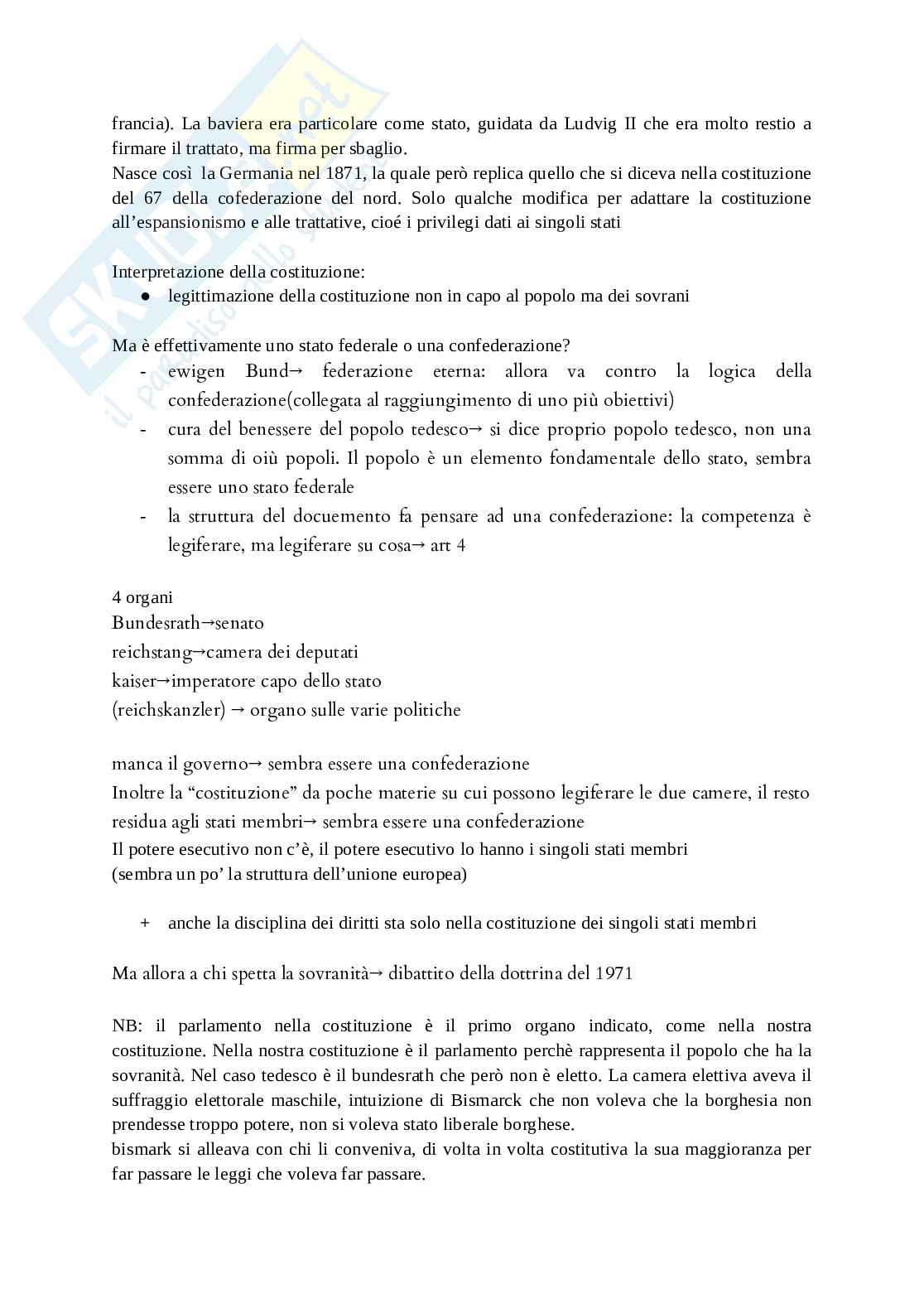 Appunti lezioni Diritto costituzionale comparato Pag. 21