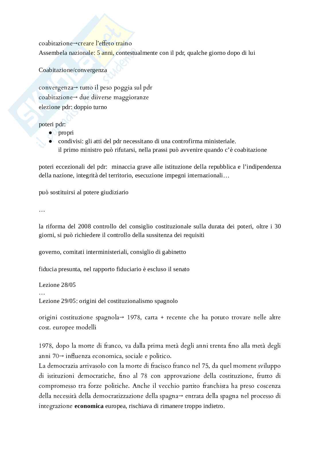 Appunti lezioni Diritto costituzionale comparato Pag. 61