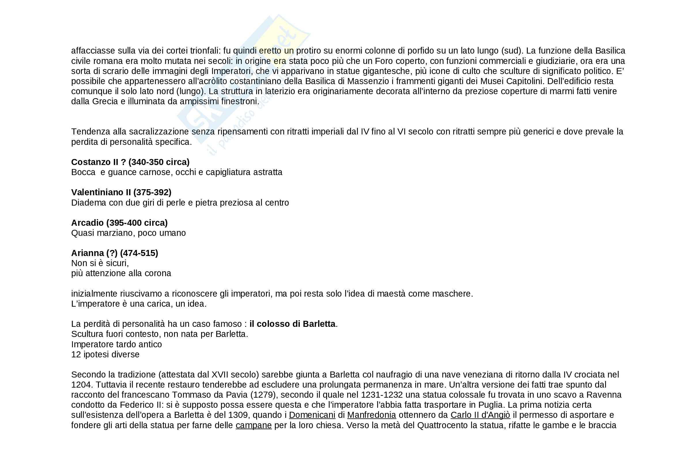 Storia dell'arte medievale - Appunti Pag. 6