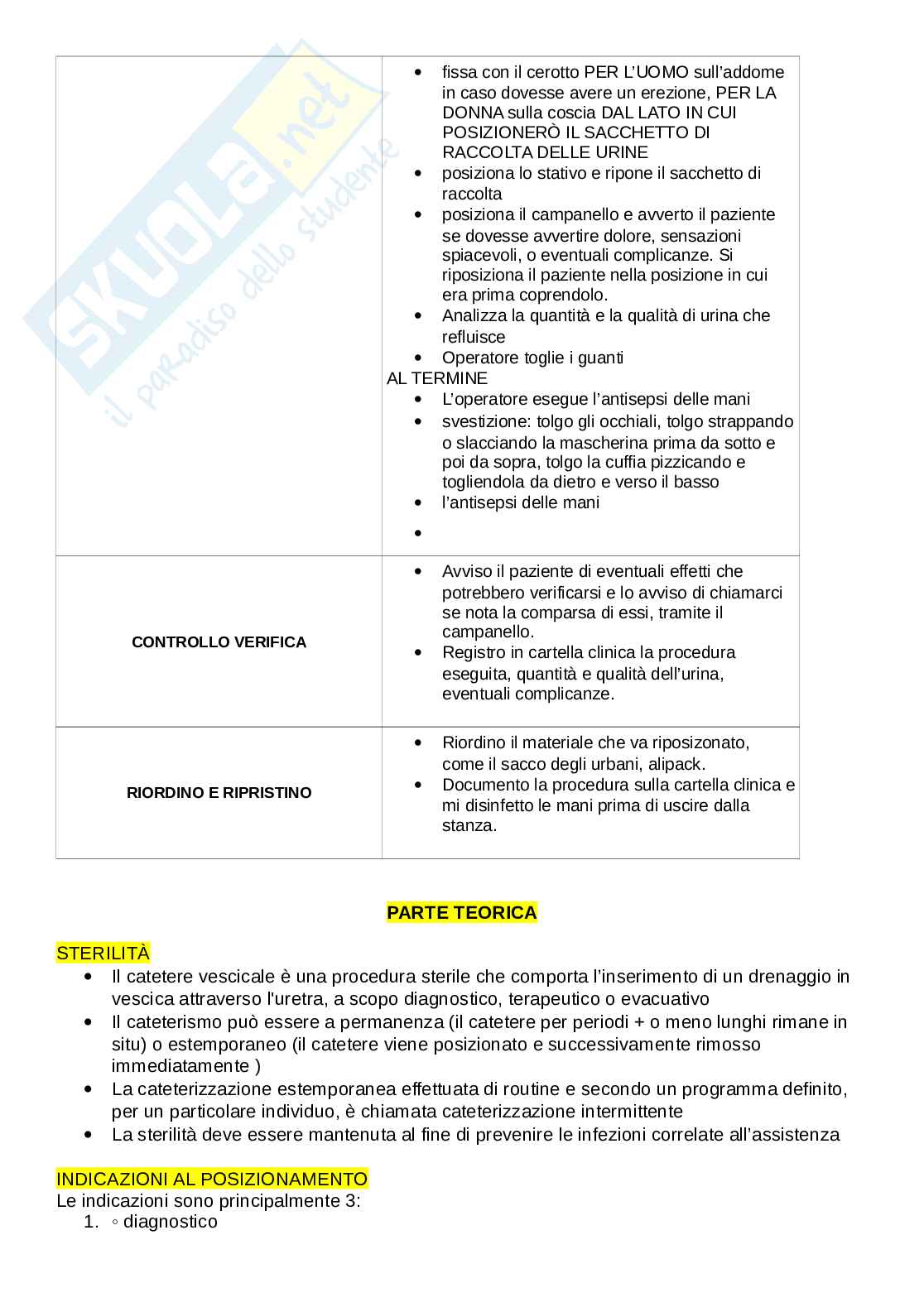 Procedura catetere vescicale Pag. 6