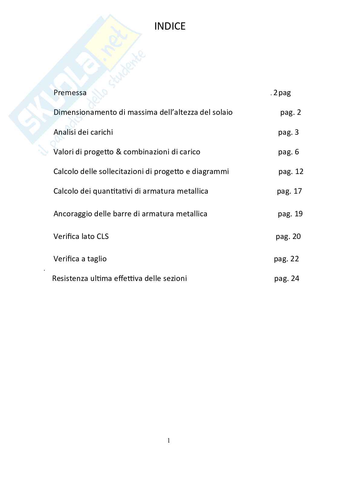 Tecnica Delle Costruzioni - Relazione Progetto [Nome Pari Cognome Dispari] Pag. 2