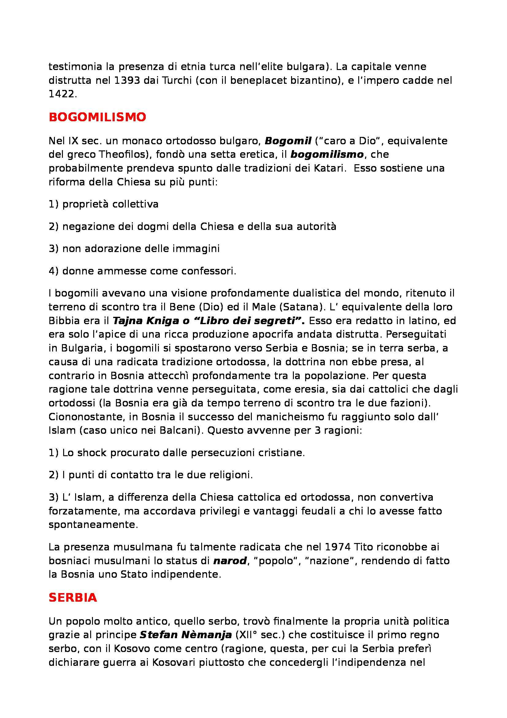 Filologia slava - origini della lingua slava Pag. 6