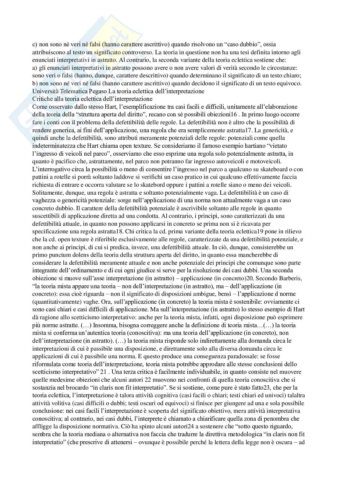 Appunti Teoria generale del diritto e dell'interpretazione Pag. 16