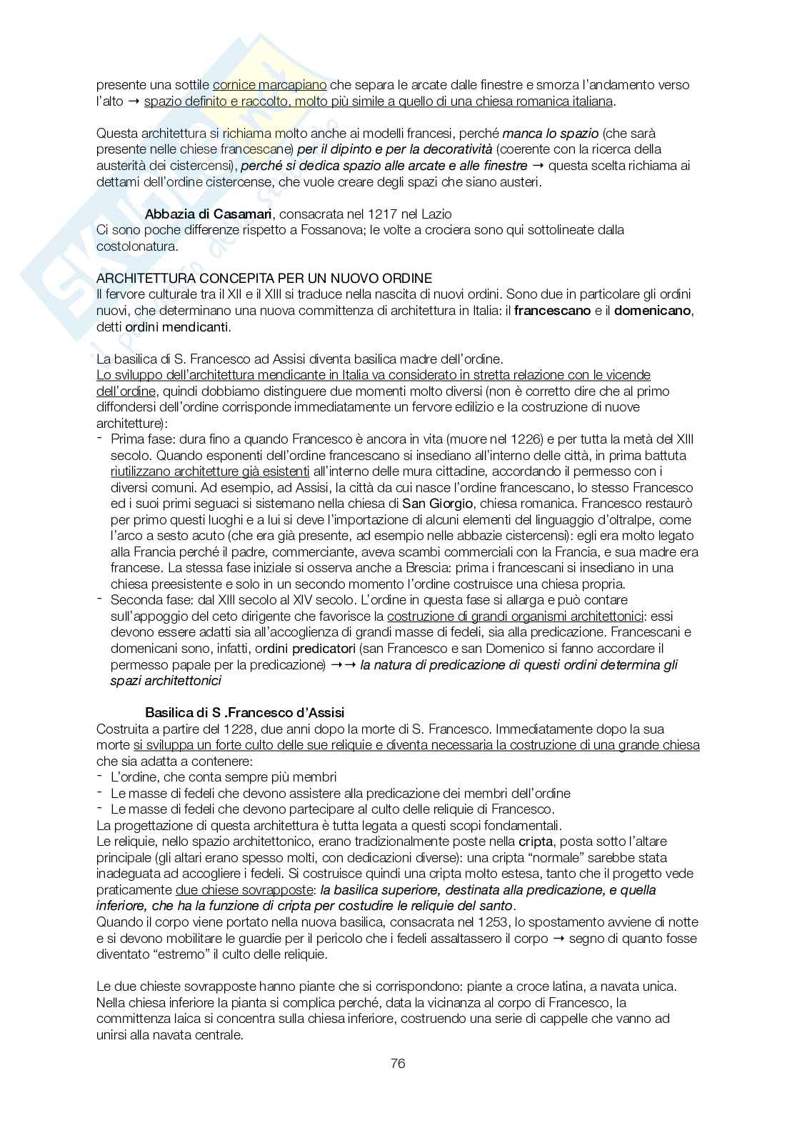 Appunti integrali del corso di Storia dell'architettura Pag. 76