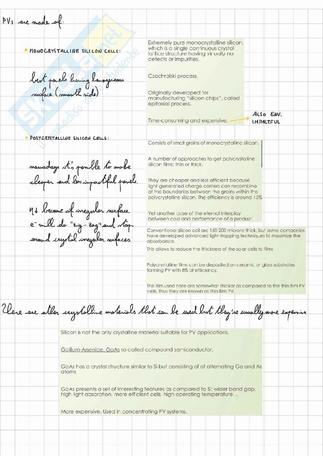 Renewable energy techniques (intero corso per Environmental engineering) Pag. 11