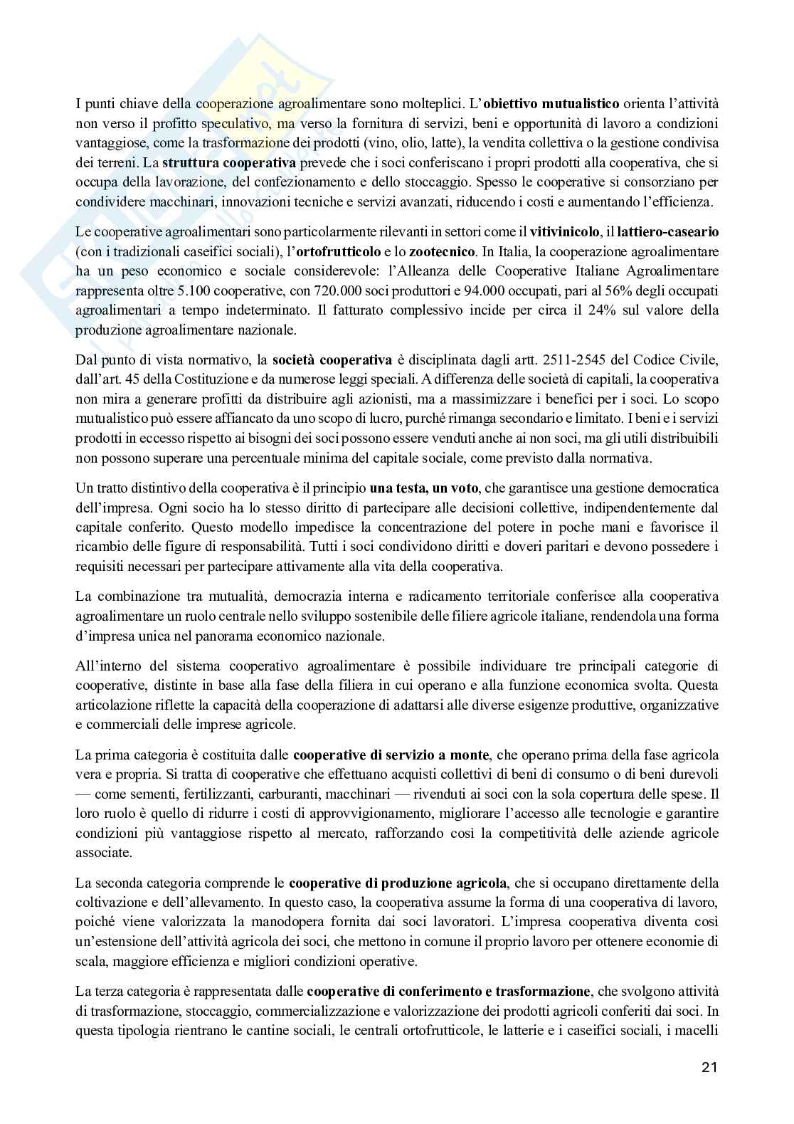 Economia agraria Pag. 21