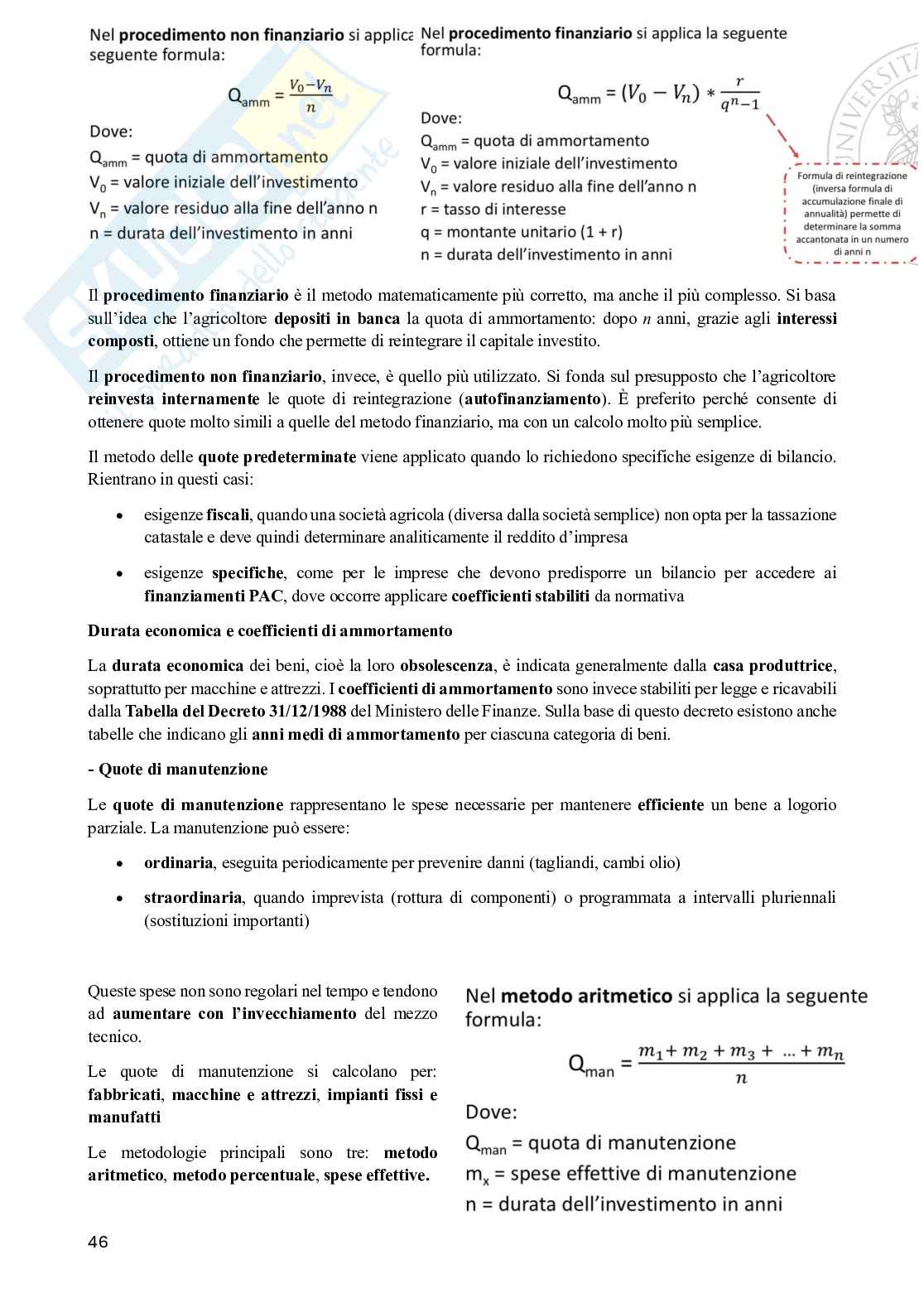 Economia agraria Pag. 46
