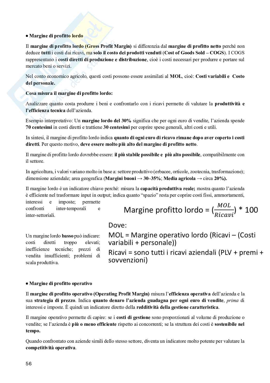 Economia agraria Pag. 56