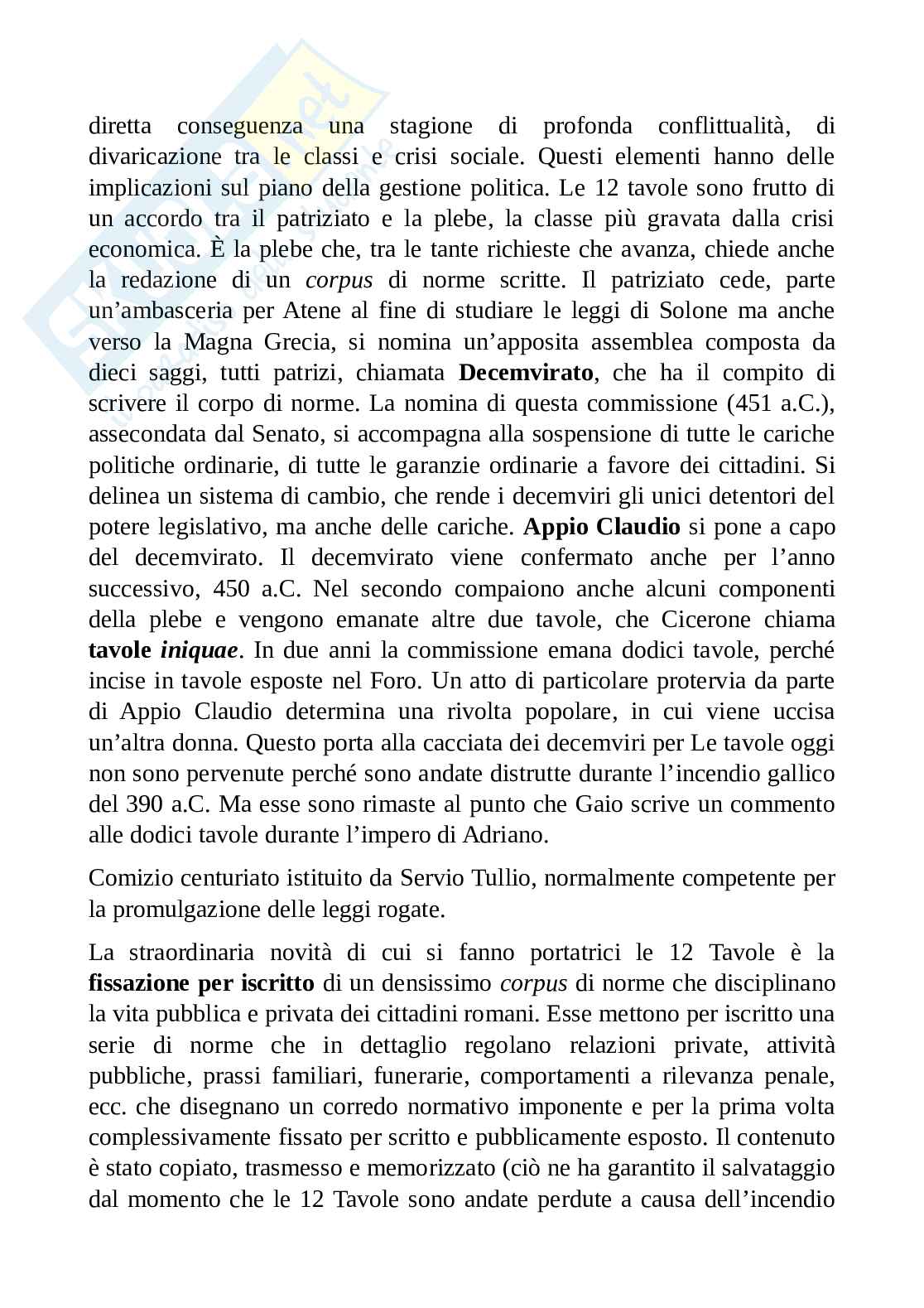 Istituzioni di diritto romano Pag. 11