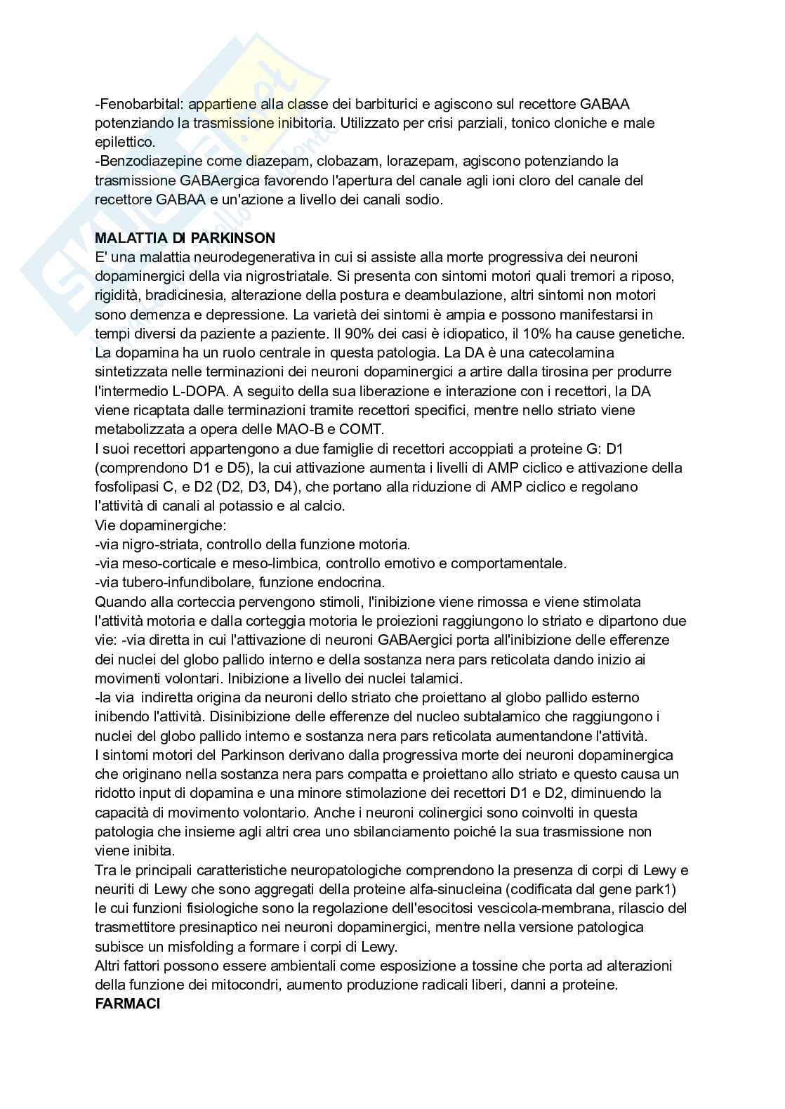 Farmacologia - Appunti Pag. 21