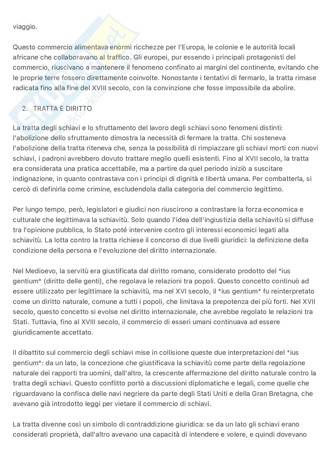 Tratta atlantica  Pag. 2