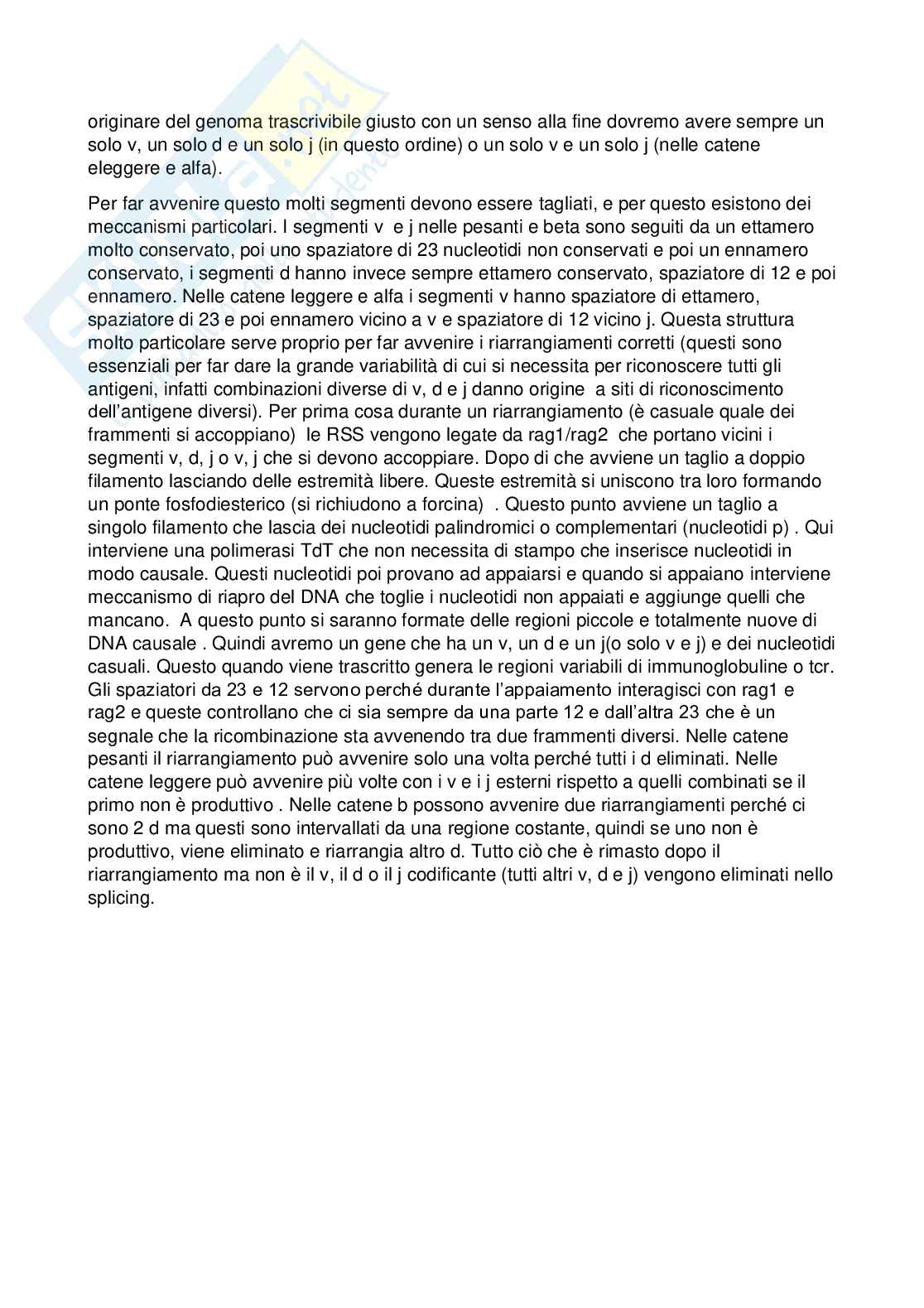 Domande di Immunologia e patologia Pag. 26