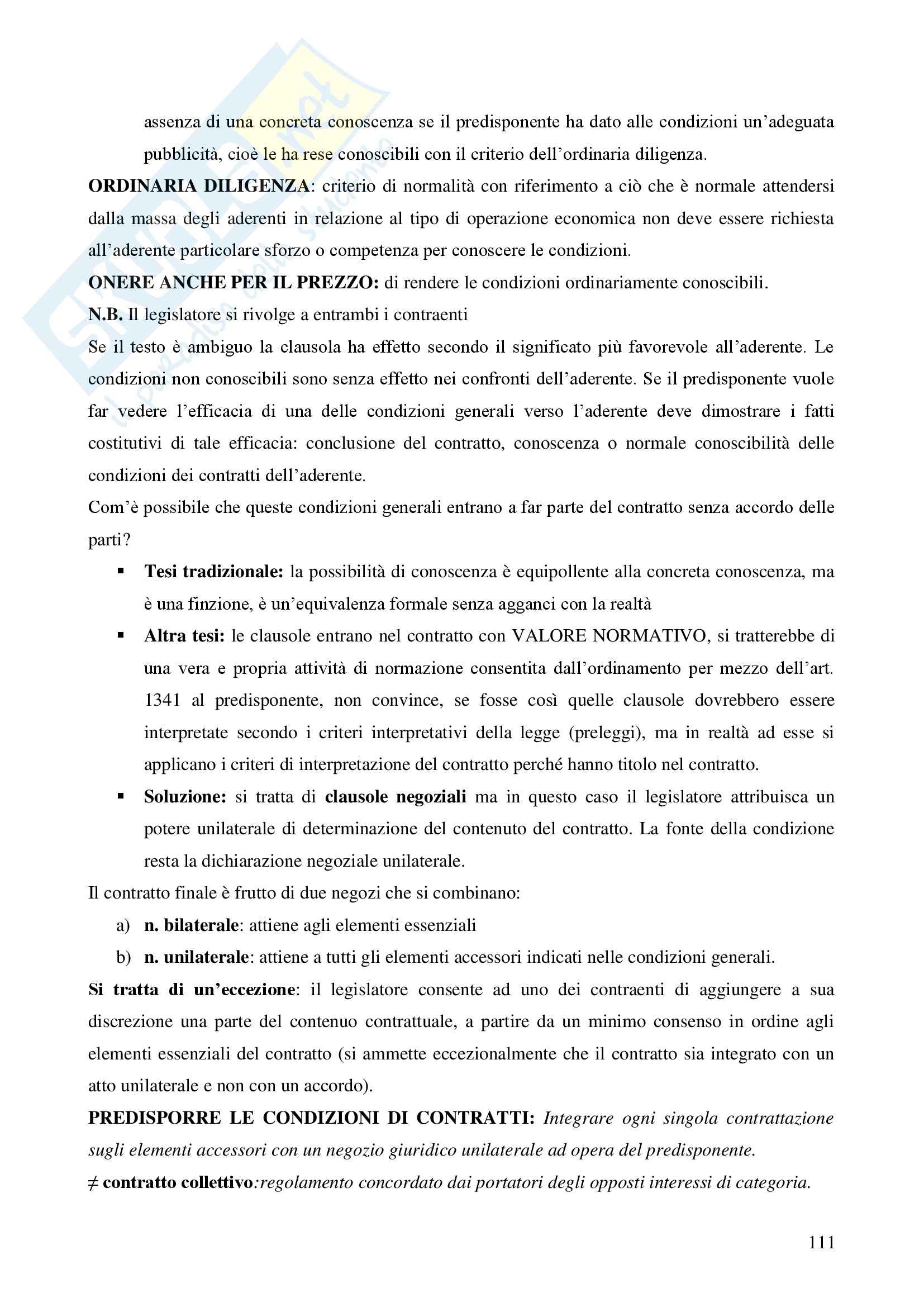 Diritto civile - la causa - Appunti Pag. 111