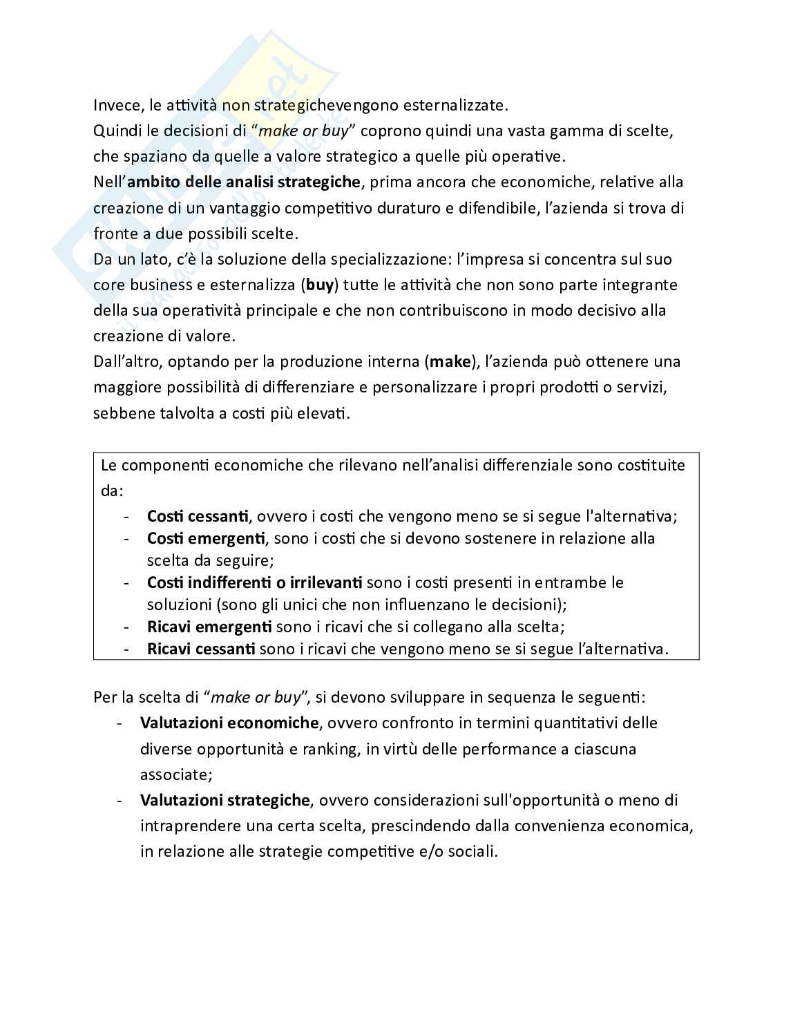 Programmazione e controllo delle imprese turistiche - Teoria, parte 2 - La contabilità analitica Pag. 31