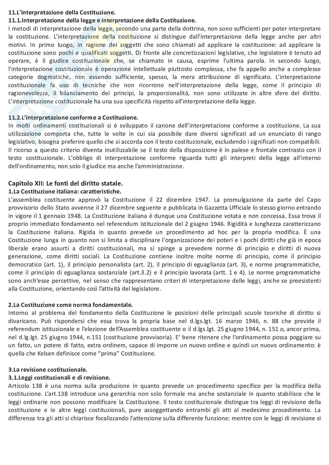 Riassunto esame Istituzioni di diritto pubblico, Prof. Briganti Paola, libro consigliato Diritto costituzionale , Bifulco  Pag. 51