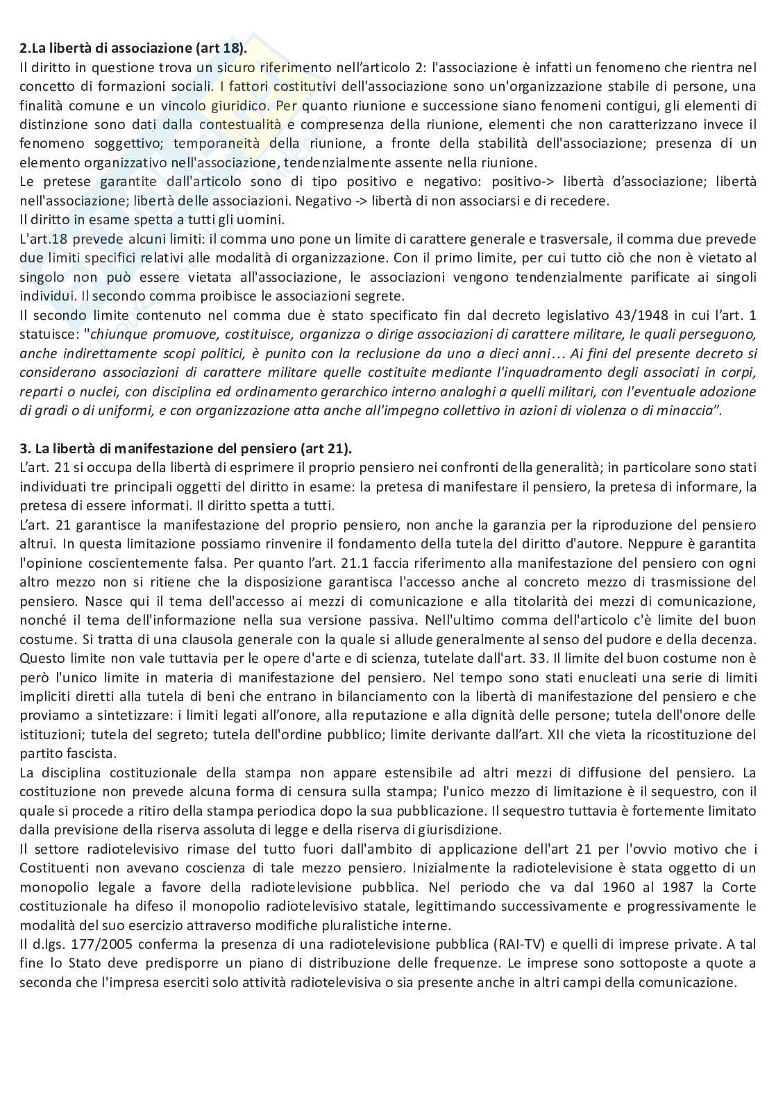 Riassunto esame Istituzioni di diritto pubblico, Prof. Briganti Paola, libro consigliato Diritto costituzionale , Bifulco  Pag. 81