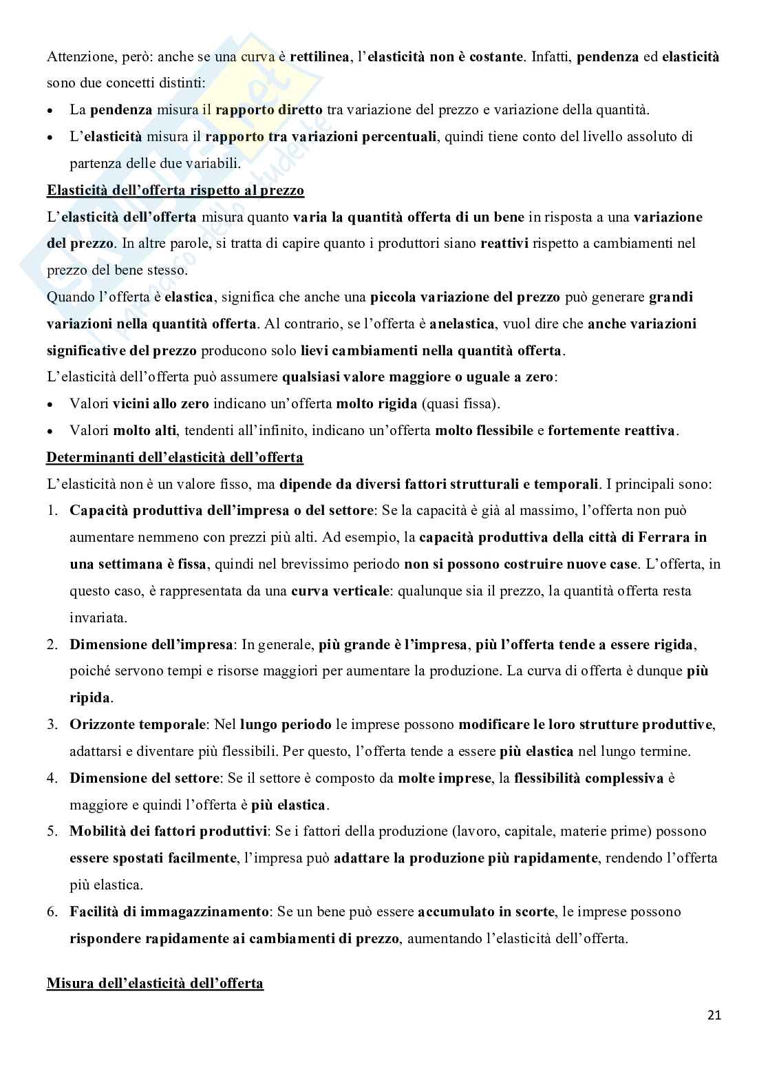 Riassunto esame Politica economica, Prof. Barbieri Nicolò, libro consigliato Principi di economia e Macroeconomia, Mankiw, Taylor, Dorbusch, Startz, Canullo, Pettenati   Pag. 21