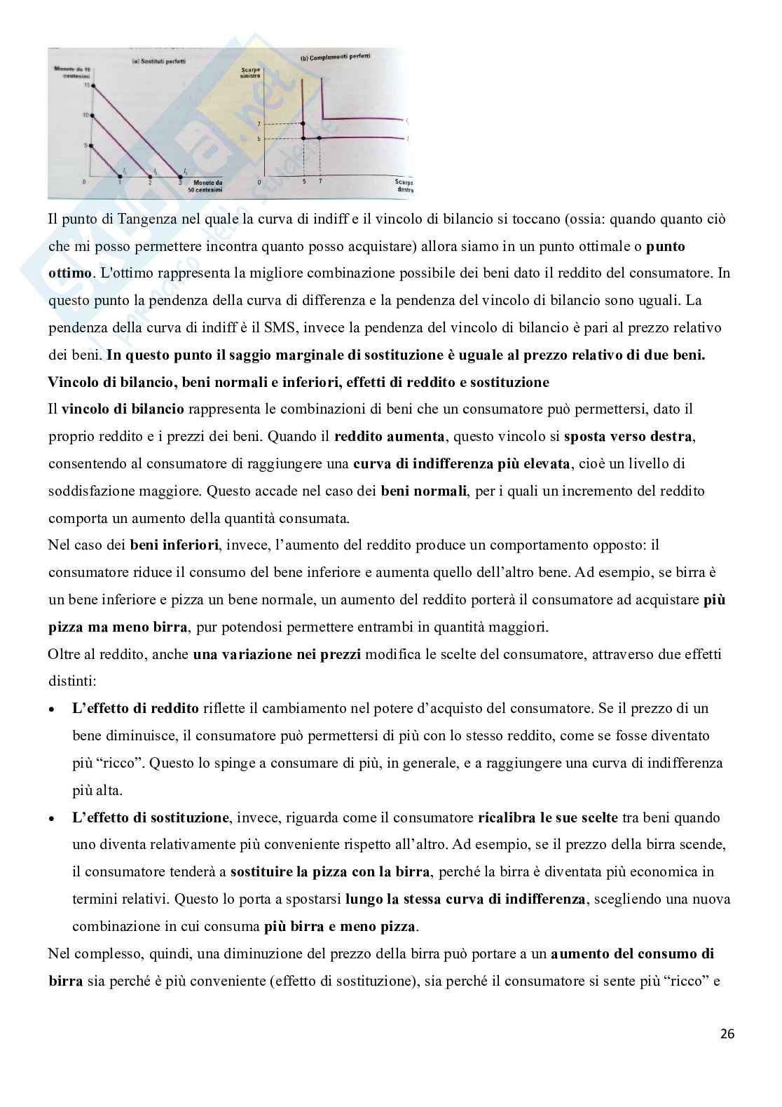 Riassunto esame Politica economica, Prof. Barbieri Nicolò, libro consigliato Principi di economia e Macroeconomia, Mankiw, Taylor, Dorbusch, Startz, Canullo, Pettenati   Pag. 26