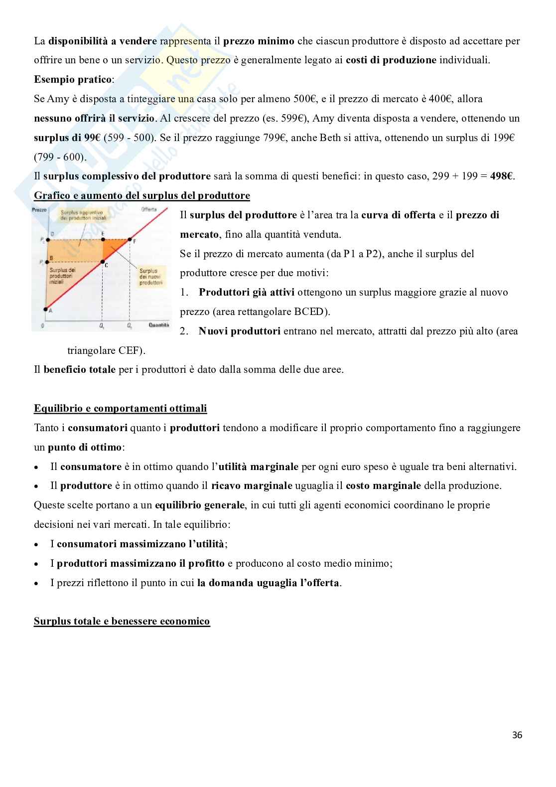 Riassunto esame Politica economica, Prof. Barbieri Nicolò, libro consigliato Principi di economia e Macroeconomia, Mankiw, Taylor, Dorbusch, Startz, Canullo, Pettenati   Pag. 36