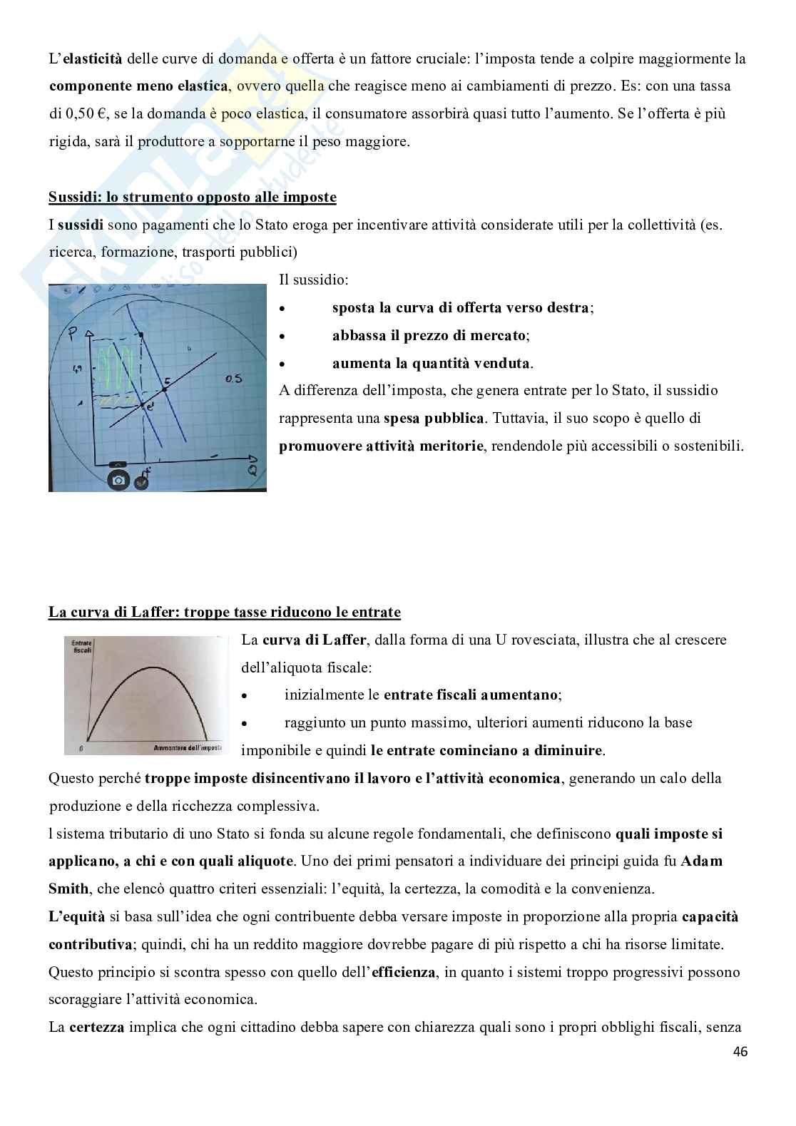 Riassunto esame Politica economica, Prof. Barbieri Nicolò, libro consigliato Principi di economia e Macroeconomia, Mankiw, Taylor, Dorbusch, Startz, Canullo, Pettenati   Pag. 46