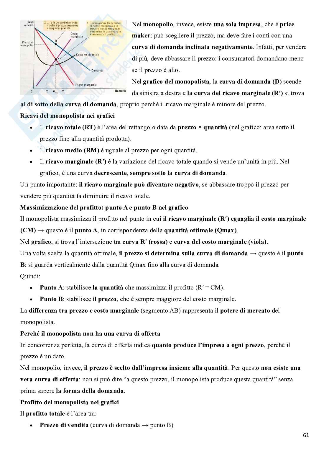 Riassunto esame Politica economica, Prof. Barbieri Nicolò, libro consigliato Principi di economia e Macroeconomia, Mankiw, Taylor, Dorbusch, Startz, Canullo, Pettenati   Pag. 61