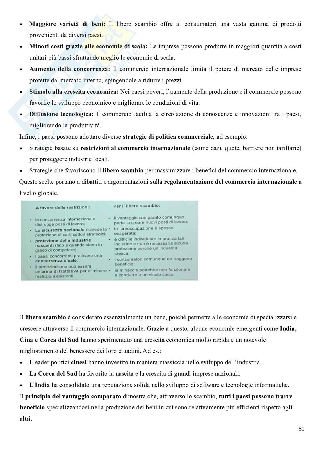 Riassunto esame Politica economica, Prof. Barbieri Nicolò, libro consigliato Principi di economia e Macroeconomia, Mankiw, Taylor, Dorbusch, Startz, Canullo, Pettenati   Pag. 81