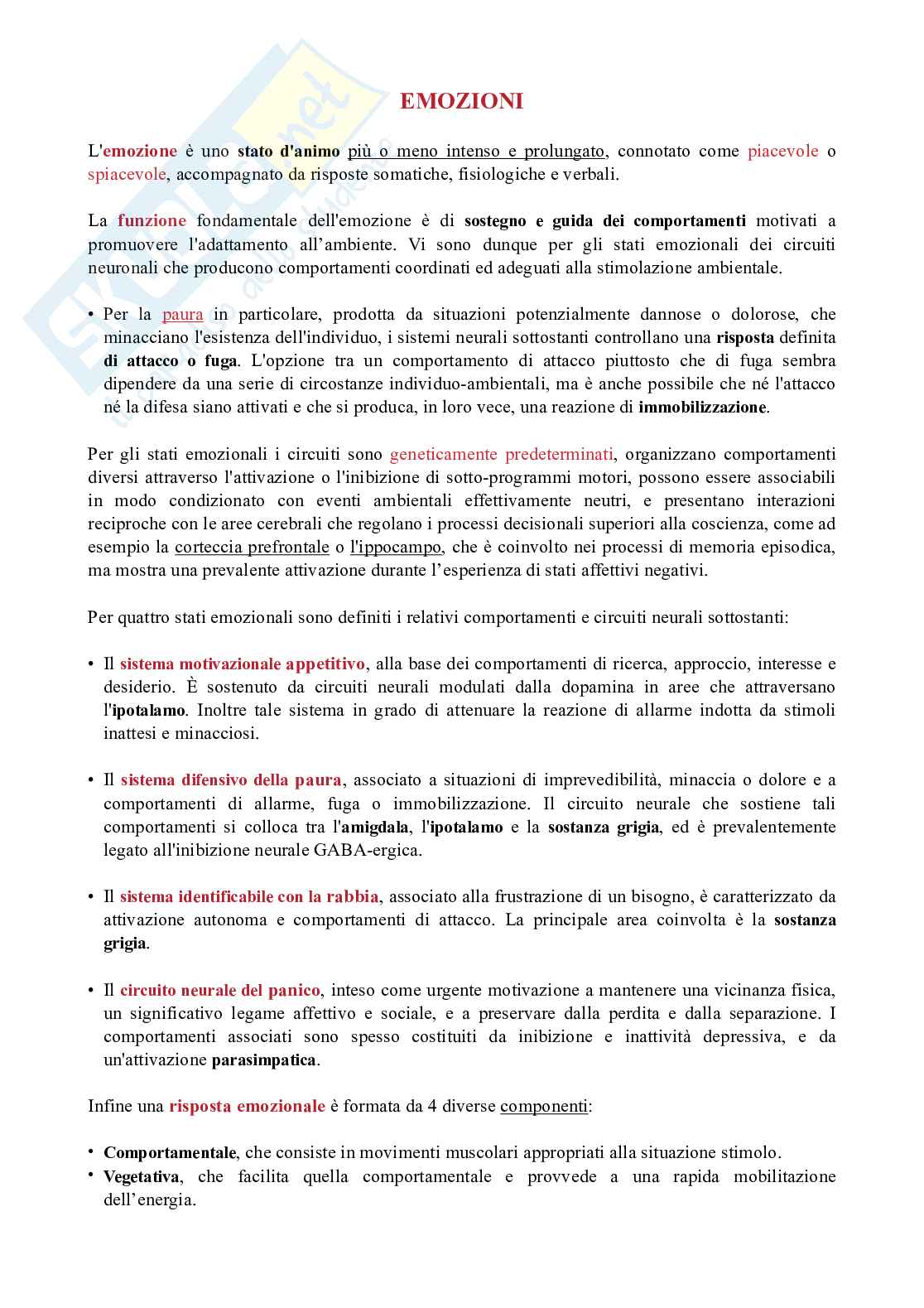 Psicofisiologia clinica e neuropsicologia Pag. 6