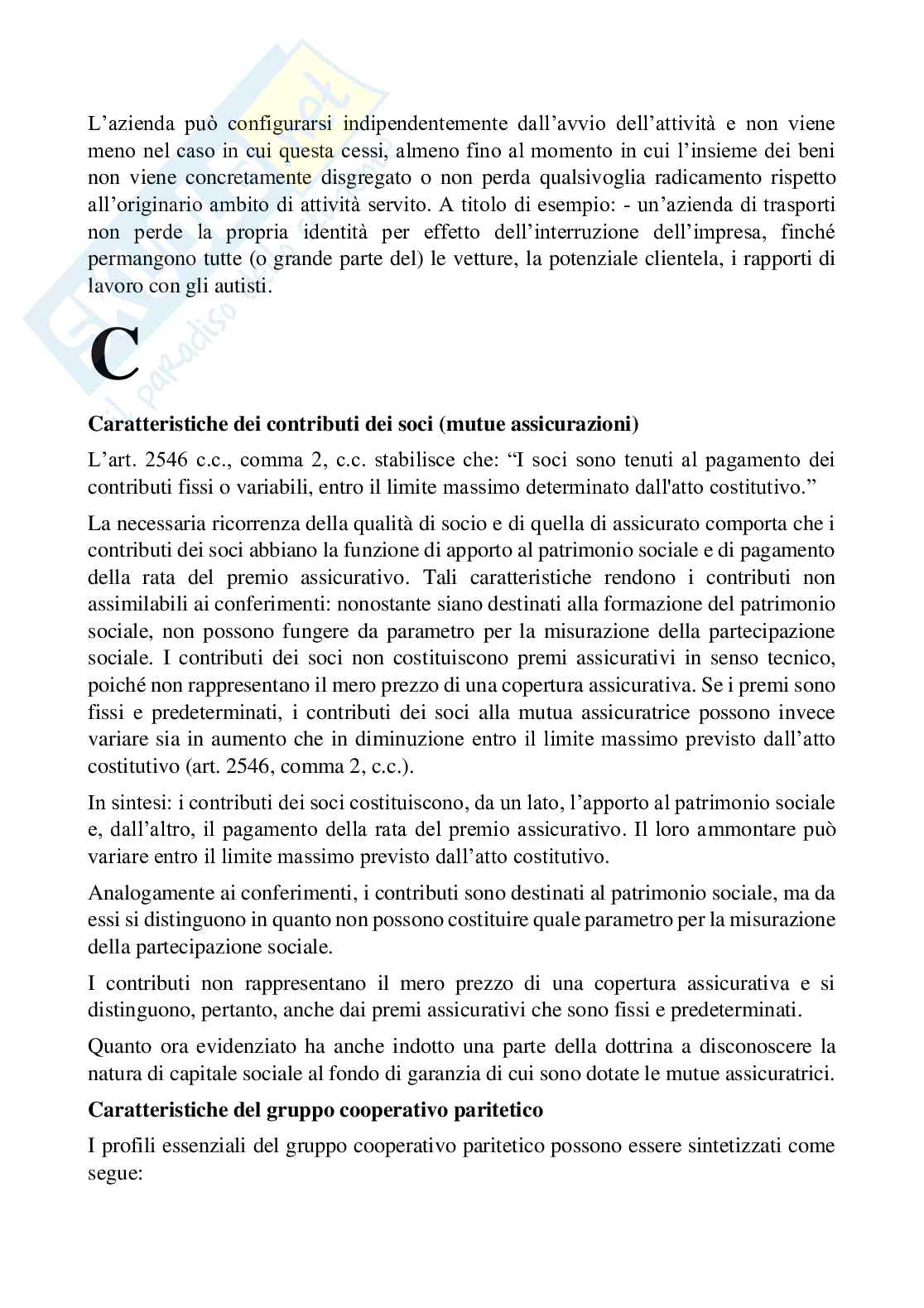 Risposte aperte in ordine alfabetico A-Z esame di Diritto Commerciale Pag. 6