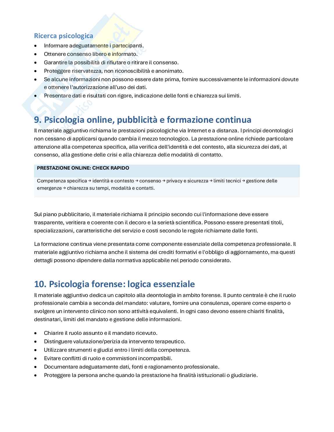 Laboratorio di etica e deontologia per lo psicologo - ppv Pag. 16