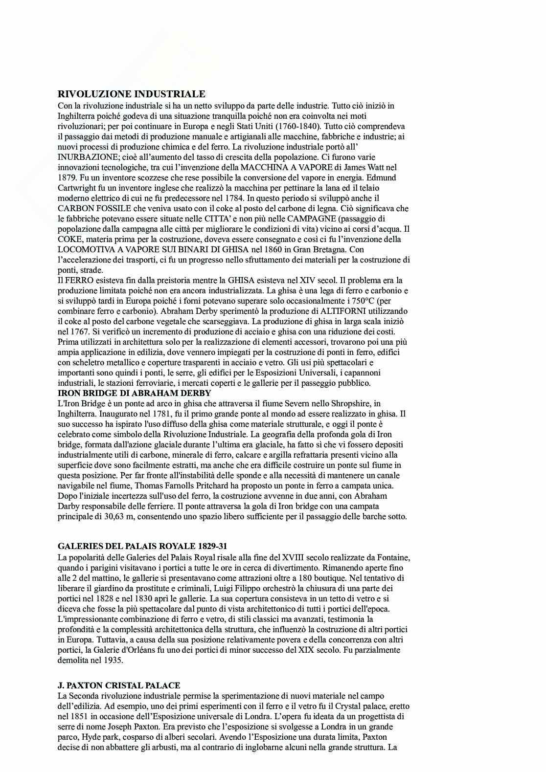 Storia dell’architettura  Pag. 1