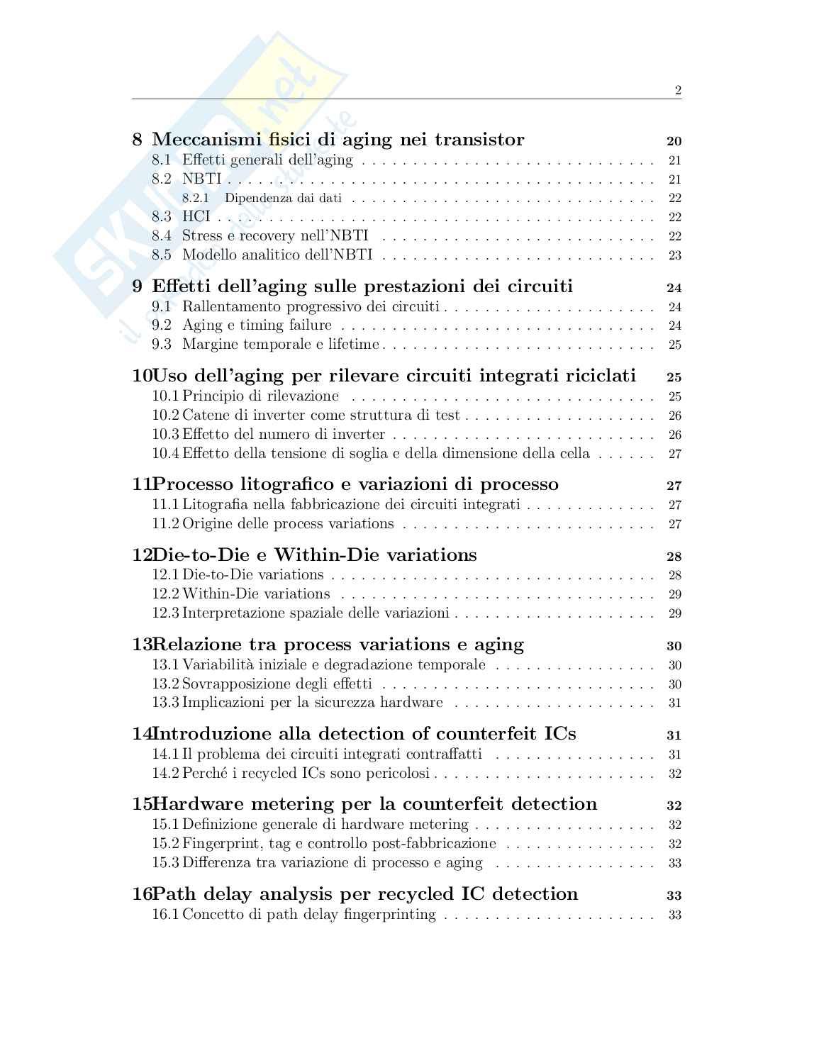 Appunti di Hardware and embedded security - parte 1  Pag. 2