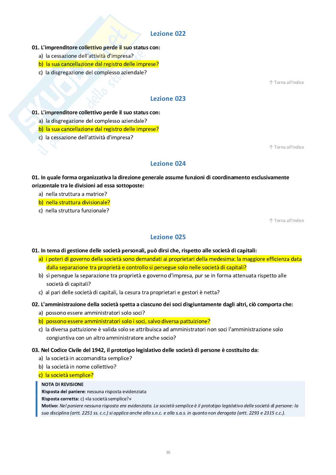 Diritto commerciale Pag. 16