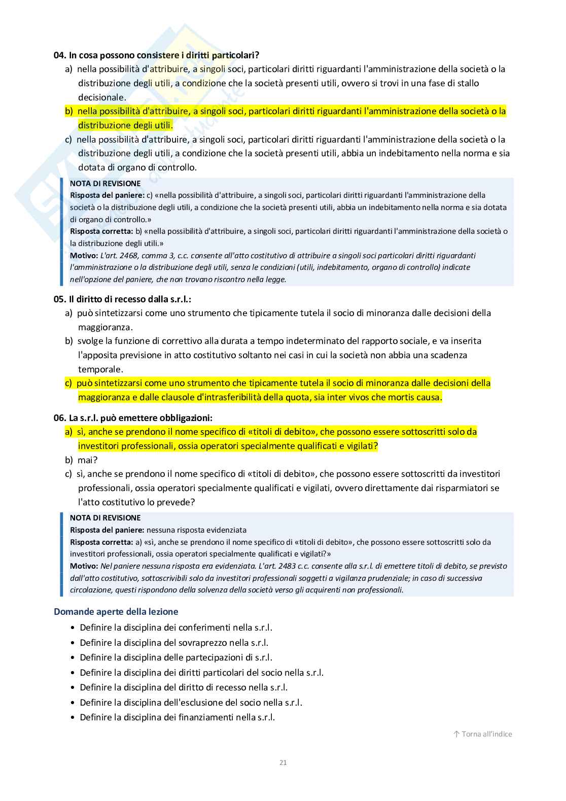 Diritto commerciale Pag. 21
