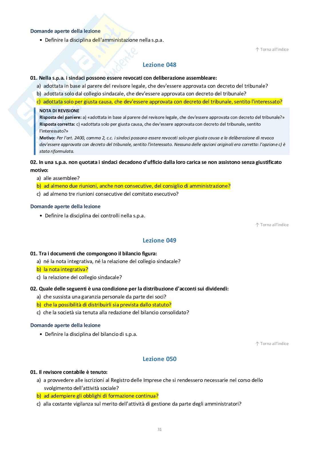 Diritto commerciale Pag. 31