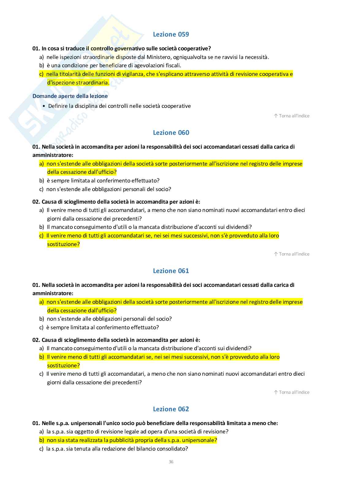 Diritto commerciale Pag. 36