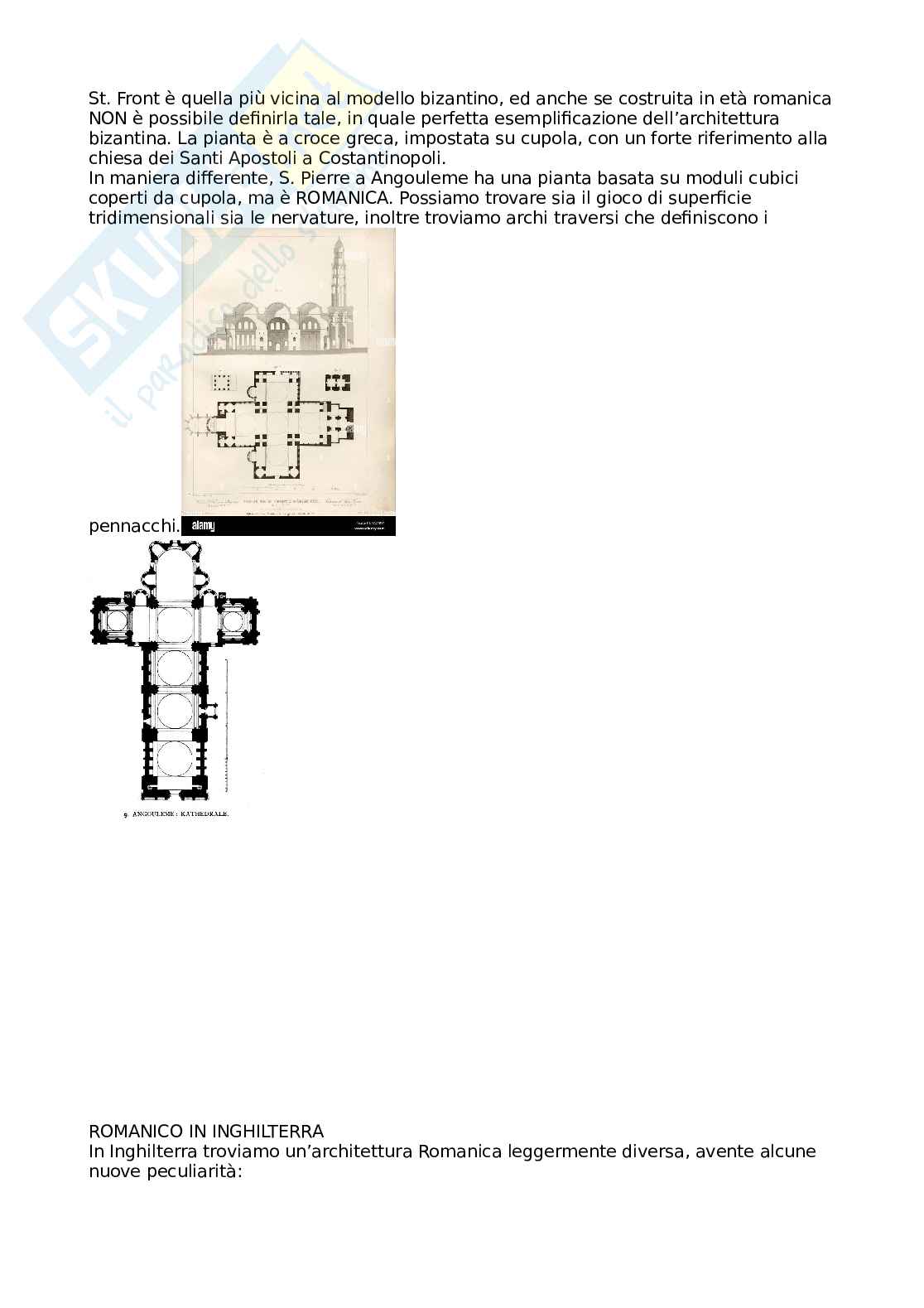Appunti di Storia dell'architettura sul Romanico in Francia ed Inghilterra Pag. 6