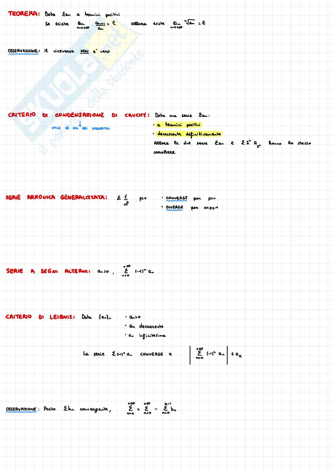 Schemi riassuntivi di Analisi matematica 1 Pag. 26